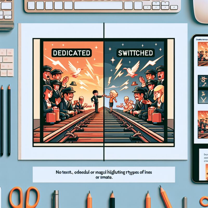 전용회선과 교환회선의 차이점 이해하기